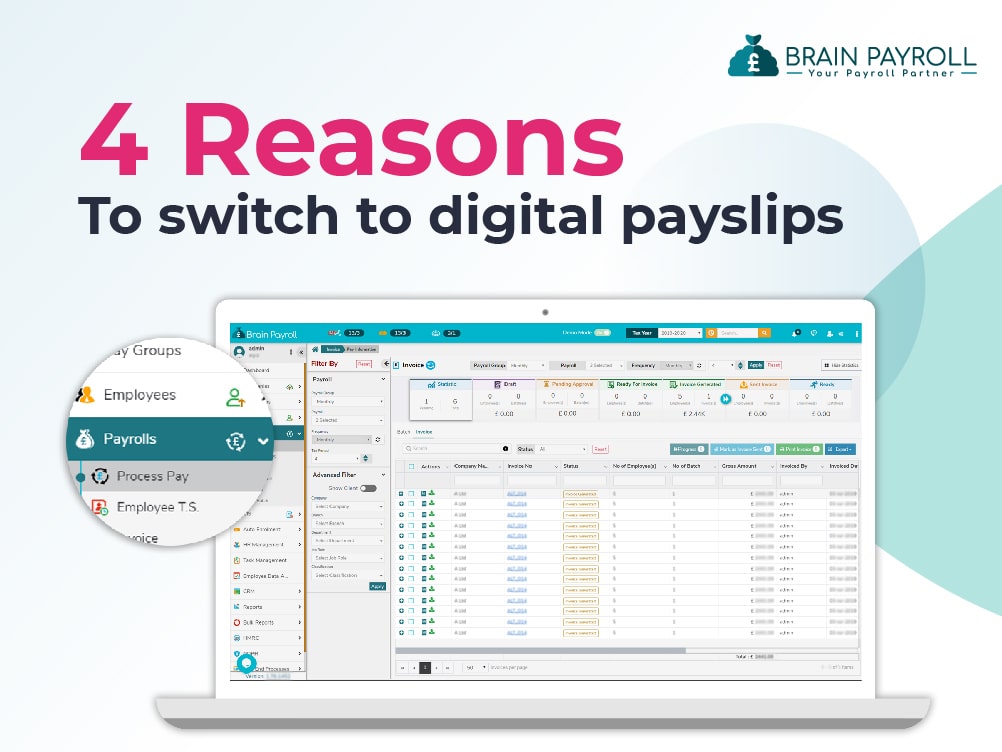 4 Reasons to switch to digital payslips