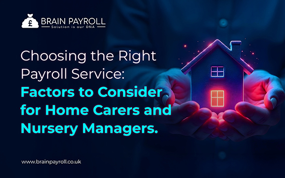 Choosing the Right Payroll Service for Home Carers and Nursery Managers illustration