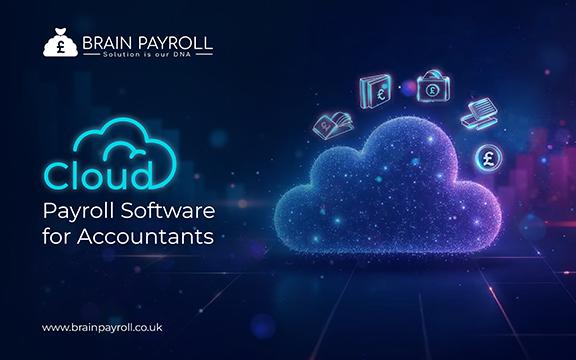 Illustration of cloud payroll software for accountants