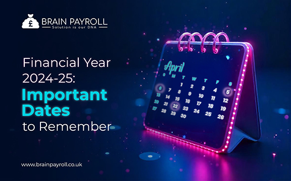 Financial Year 2024-25 Important Dates illustration
