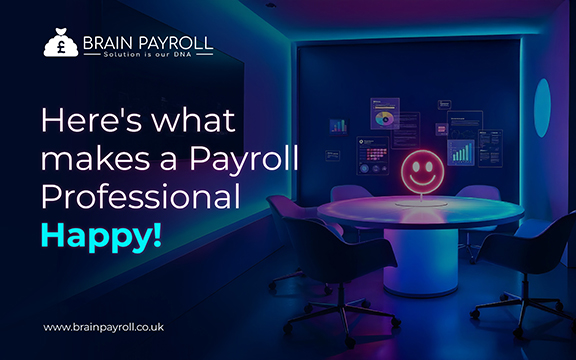 Happy Payroll Professional at Work