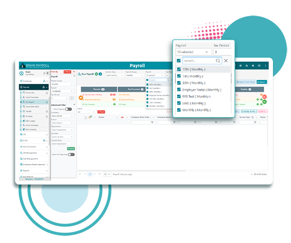 Core Payroll Features - Brain Payroll